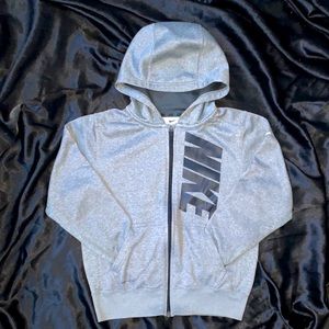 NIKE Boys DryFit Graphic Full Zip Hoodie